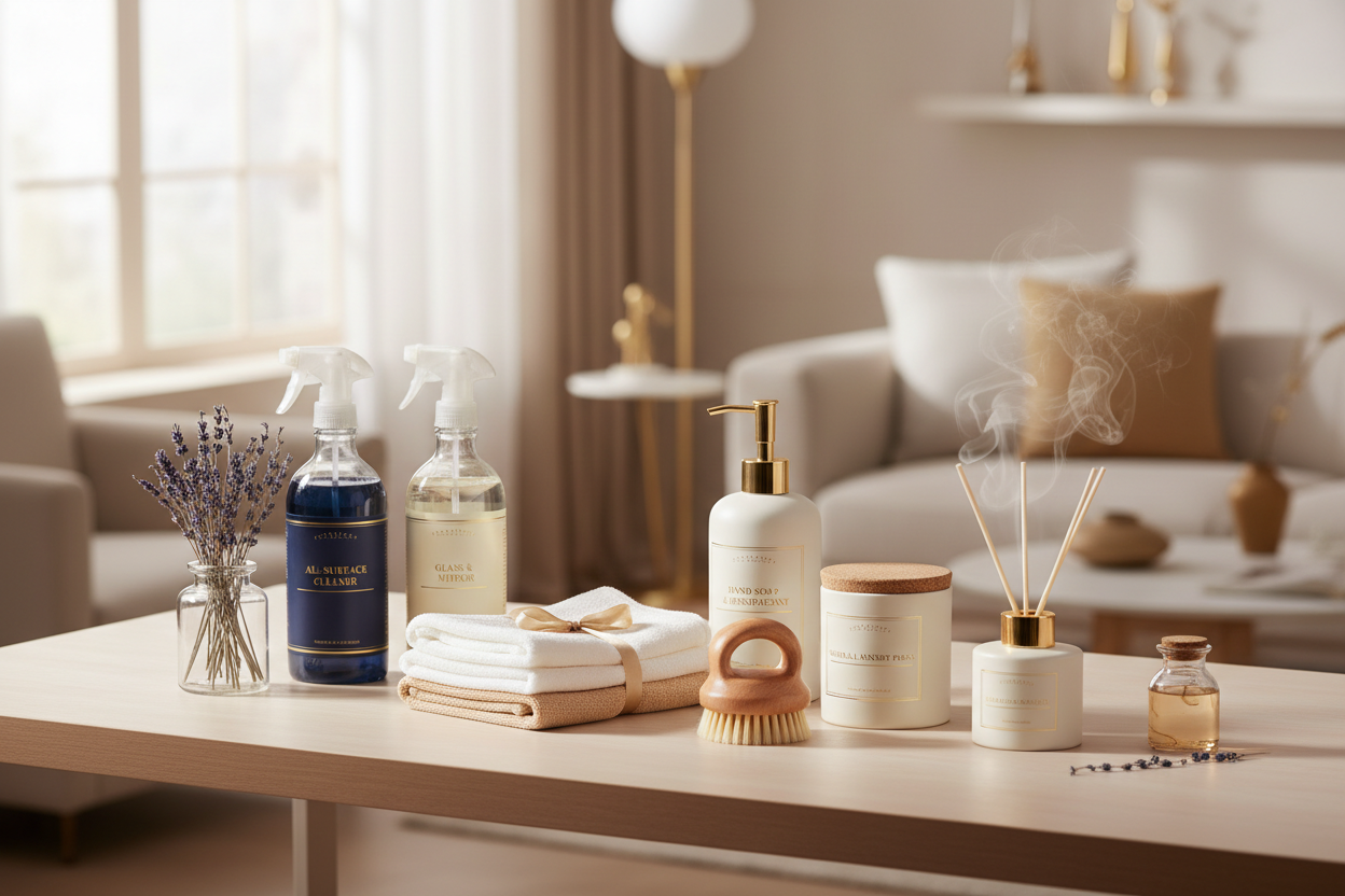 اعمل صورة تناسب 
Home Care & Cleaning
لموقع بيبع المنتجات دى 
وتكون متوافقه مع الوان الموقع بتاعى 